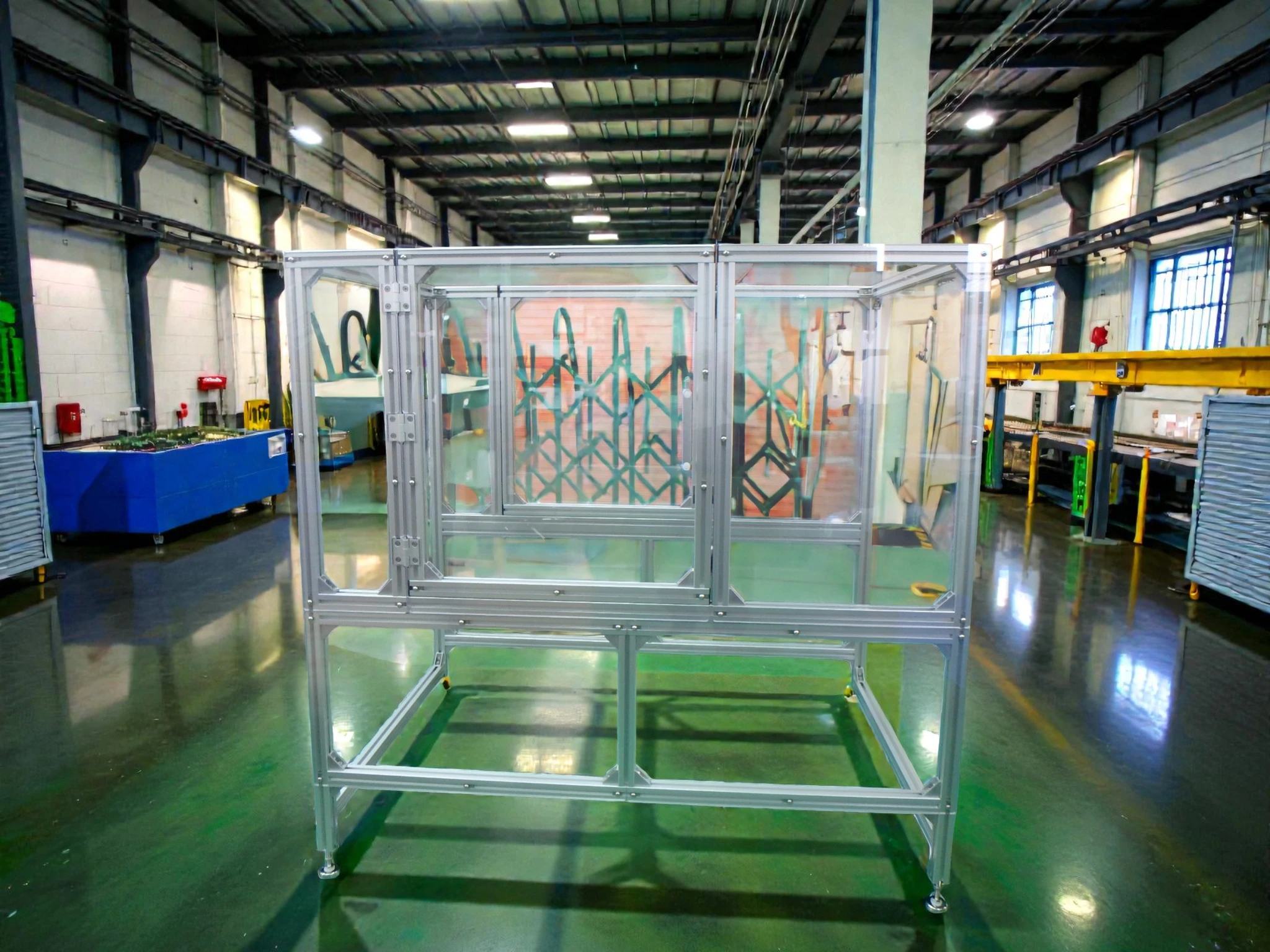 透明PET樹脂安全カバー - フレーム全体