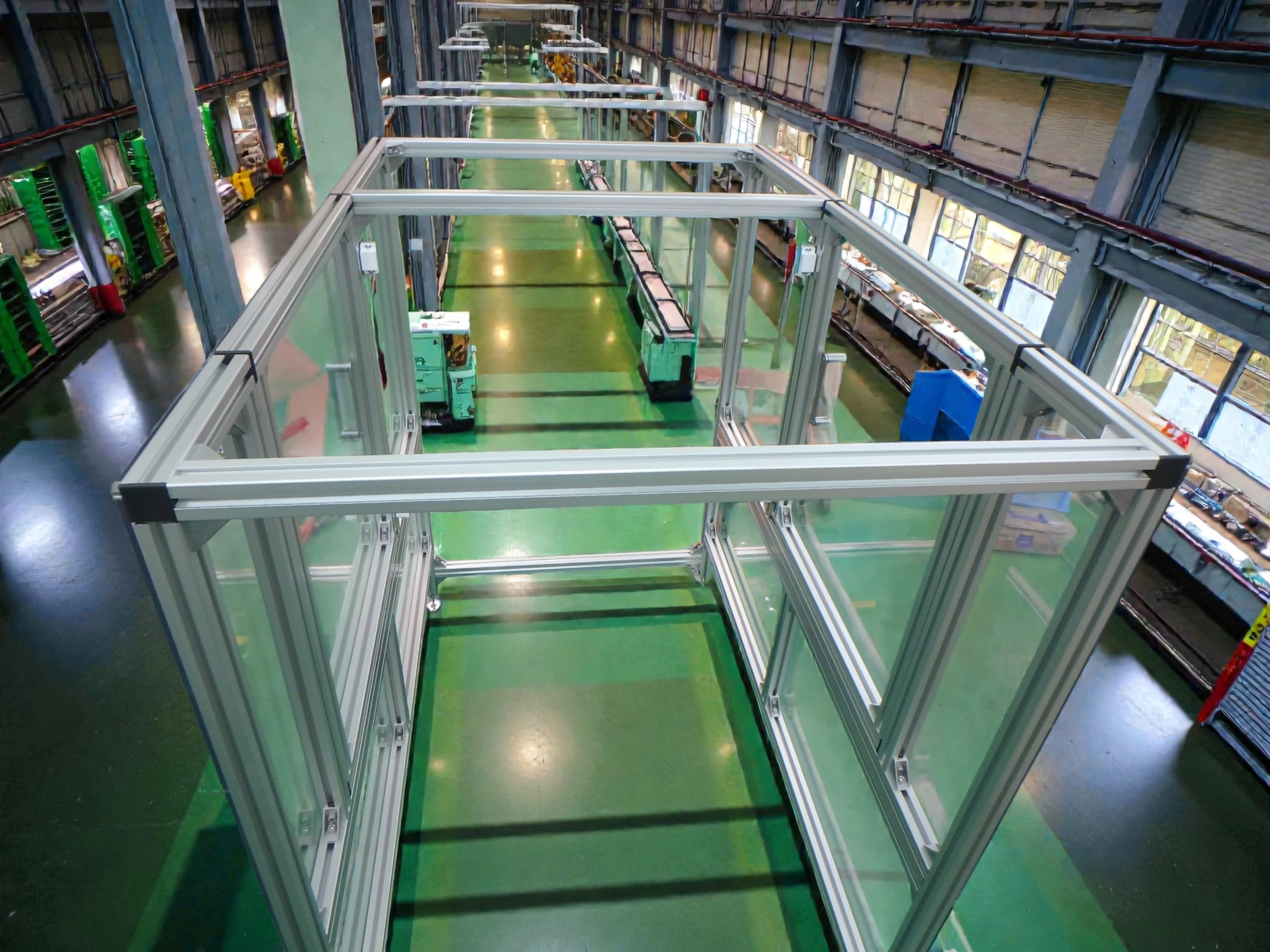 透明PET樹脂安全カバー - 俯瞰